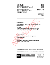 IEC 60317-4:1990/AMD2:1999