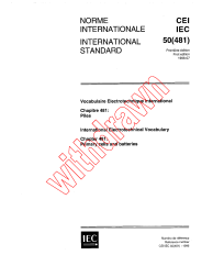 IEC 60050-481:1996
