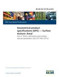 BS EN ISO 25178-2:2012