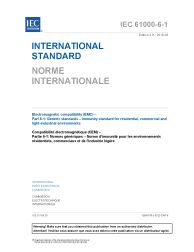 IEC 61000-6-1:2016