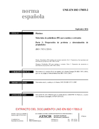 UNE-EN ISO 17855-2:2016