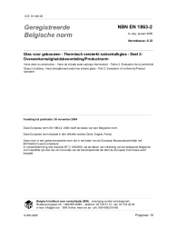 NBN EN 2235:2006