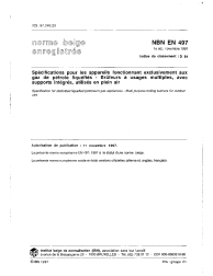 NBN EN 497:1997
