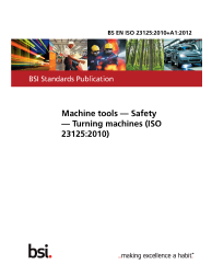 BS EN ISO 23125:2010+A1:2012