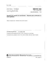NBN EN 1525:1997
