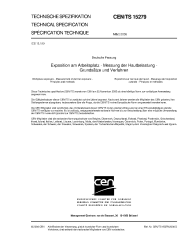 CEN/TS 15279:2006