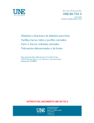 UNE-EN 755-3:2009 (R2019)