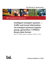PD CEN ISO/TS 18234-9:2013