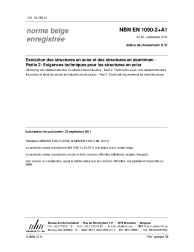 NBN EN 1090-2+A1:2011