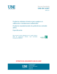 UNE-EN 14307:2017 (R2021)