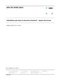 CEN/TR 16787:2014