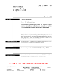 UNE-EN 60794-3-60:2012