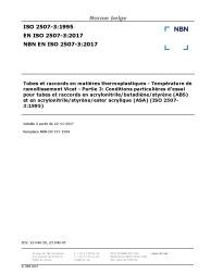 NBN EN ISO 2507-3:2017