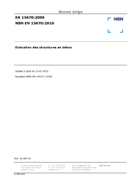 NBN EN 13670:2010