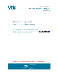 UNE-EN 60947-2:2018/A1:2020