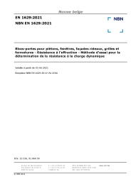 NBN EN 1629:2021