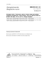 NBN EN 4531-101:2007