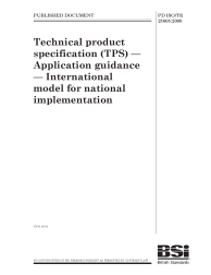 PD ISO/TR 23605:2009