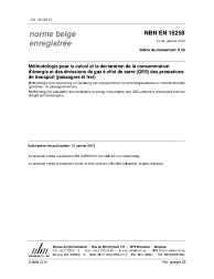 NBN EN 16258:2013
