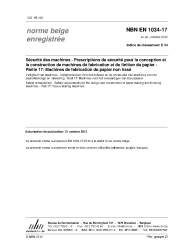 NBN EN 1034-17:2012