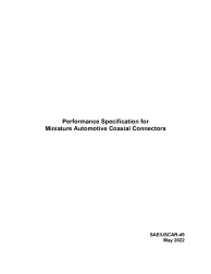 SAE/USCAR-49:2022-05-10