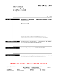 UNE-EN ISO 11070:2015