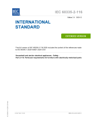 IEC 60335-2-116:2025 EXV