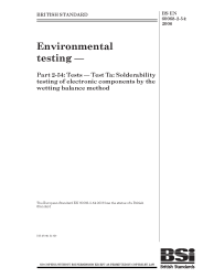 BS EN 60068-2-54:2006