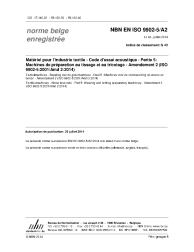 NBN EN ISO 9902-5/A2:2014