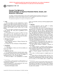 ASTM C307-99