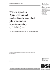 BS EN ISO 17294-2:2004