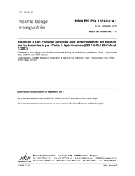 NBN EN ISO 15245-1/A1:2013