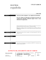 UNE-EN 13286-50:2006 (R2014)