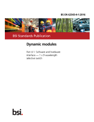 BS EN 62343-4-1:2016