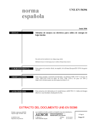 UNE-EN 50396:2006 (R2019)