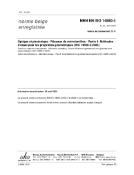 NBN EN ISO 14880-4:2006
