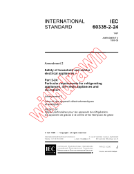 IEC 60335-2-24:1997/AMD2:1999