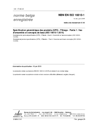 NBN EN ISO 16610-1:2015