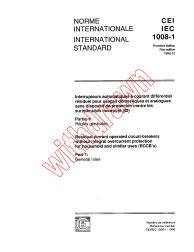 IEC 61008-1:1990