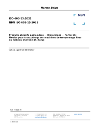 NBN ISO 603-15:2023