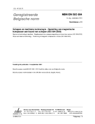 NBN EN ISO 694:2001
