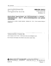 NBN EN 1043-2:1996