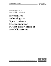 BS ISO/IEC TR 11589:1995