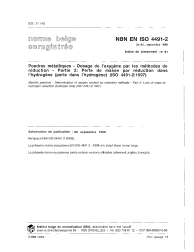NBN EN ISO 4491-2:1999