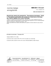 NBN EN 1175-3+A1:2010
