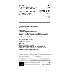 IEC 60748-2-11:1999
