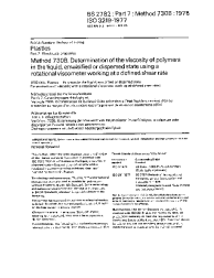 BS 2782-7 Method 730B:1978