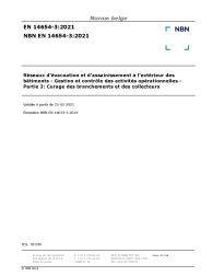 NBN EN 14654-3:2021