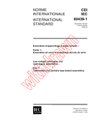 IEC 60439-1:1999