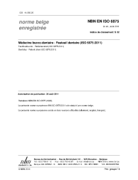 NBN EN ISO 6875:2011